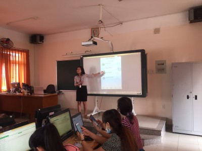 Tập huấn triển khai phần mềm SISAP tại trường TH Phú Lợi