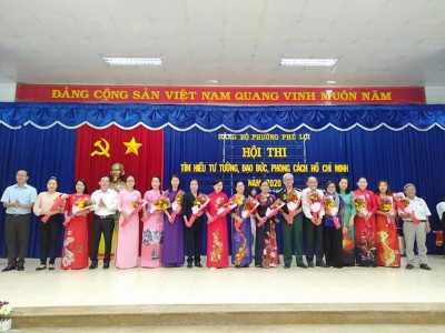 Tiểu học Phú Lợi đã tham gia Hội thi tìm hiểu tư tưởng, đạo đức, phong cách Hồ Chí Minh