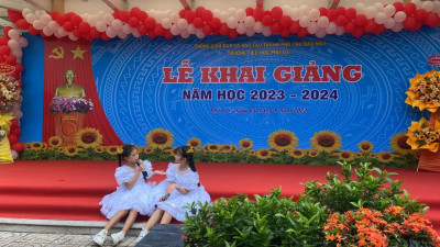 Trường tiểu học Phú Lợi long trọng tổ chức lễ khai giảng năm học 2023 – 2024