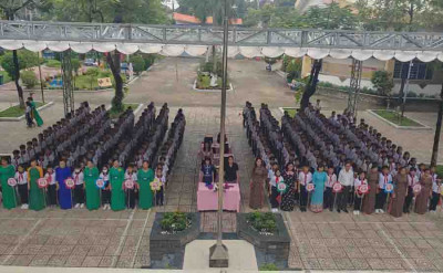 Trường TH Phú Lợi tổ chức Lễ khai mạc Hội khoẻ phù đổng cấp trường năm học 2023-2024