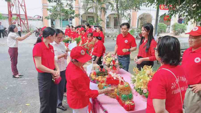Trường Tiểu học Phú Lợi tham gia chương trình họp mặt Kỷ niệm 77 năm ngày thành lập Hội Chữ thập đỏ Việt Nam