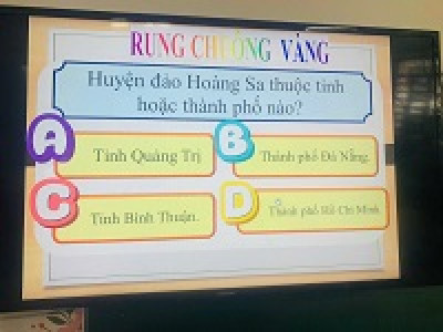 Học sinh khối lớp 5 được tổ chức ôn tập cuối kì I với hình thức hấp dẫn