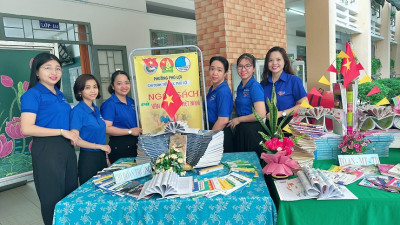 Chi Đoàn Tiểu học Phú Lợi tham gia ngày Hội Đọc Sách – Lan Tỏa Văn Hóa Đọc trong Đoàn viên