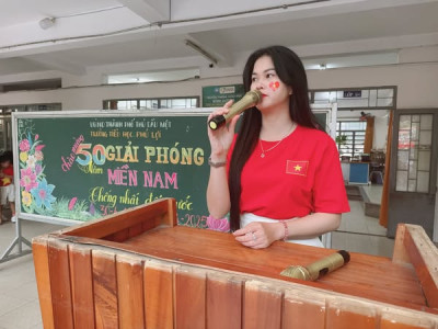 trường tiểu học phú lợi long trọng tổ chức lễ kỷ niệm 50 năm giải phóng miền nam, thống nhất đất nước (30/4/1975 – 30/4/2025)