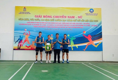 Liên quân Tiểu học Phú Lợi – Phú Thọ đạt giải nhì giải bóng chuyền nam khối tiểu học