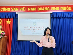 trường Tiểu học Phú Lợi triển khai chuyên đề "giáo dục địa phương lớp 5"